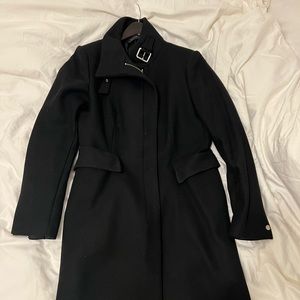 Mid season black Zara wool